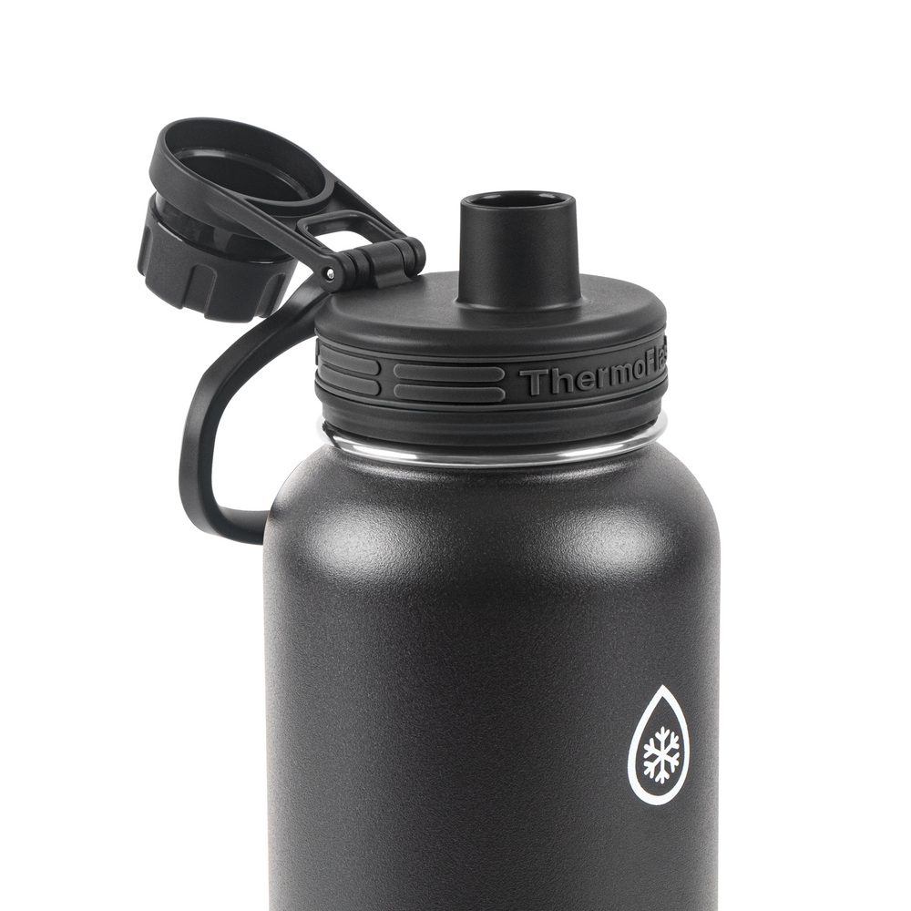40oz Water Bottle - Black