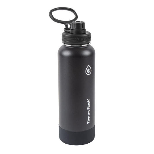 40oz Water Bottle - Black