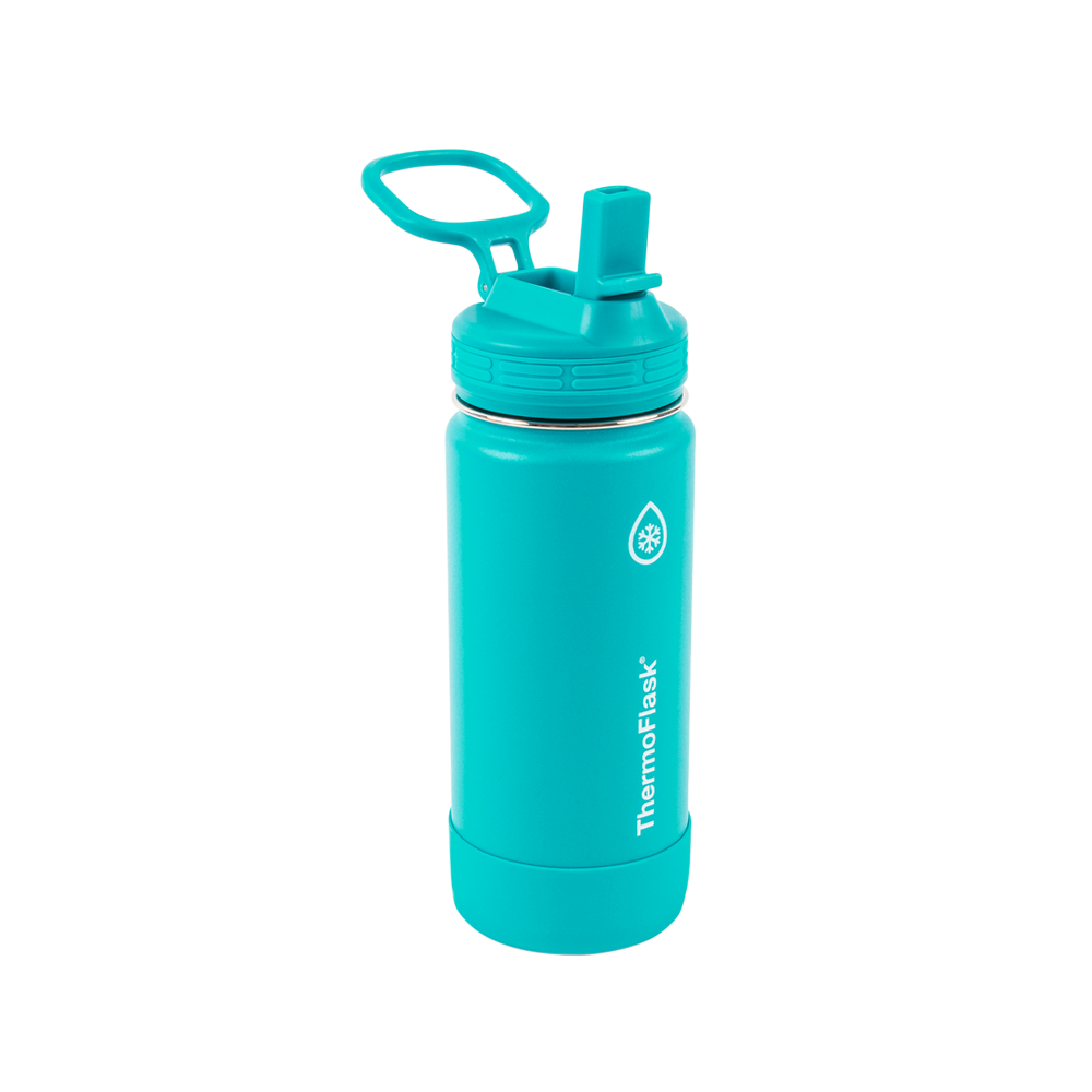 16oz Straw Bottle - Teal