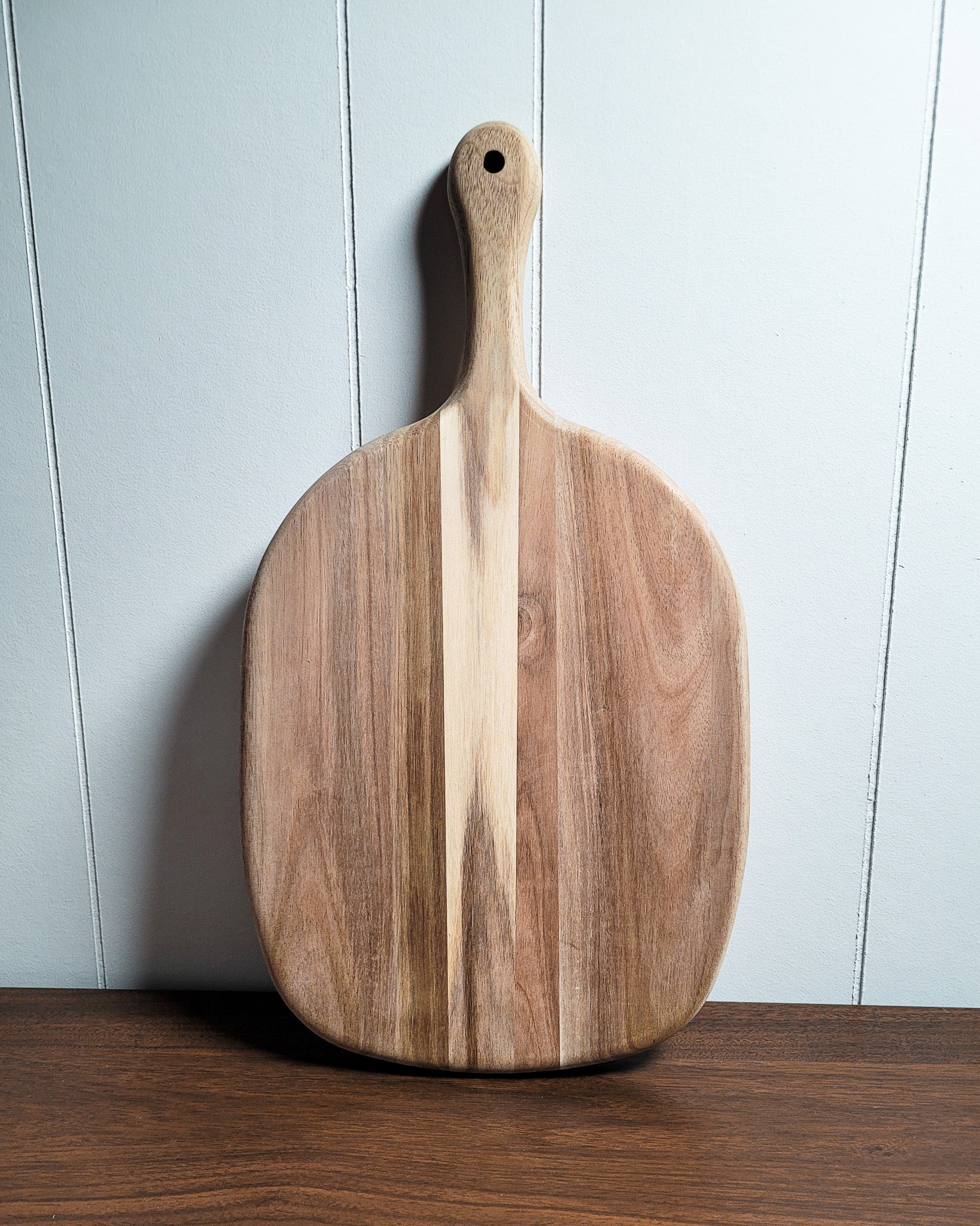 20x11in Acacia Wood Round Serving Board