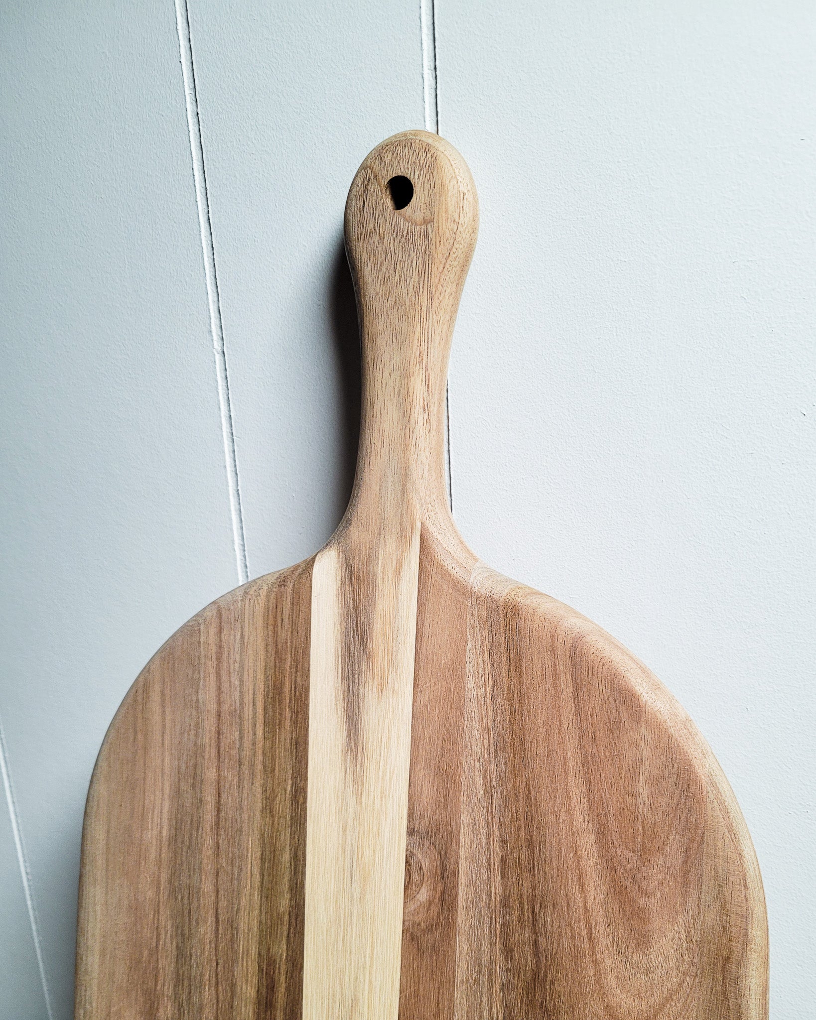 20x11in Acacia Wood Round Serving Board