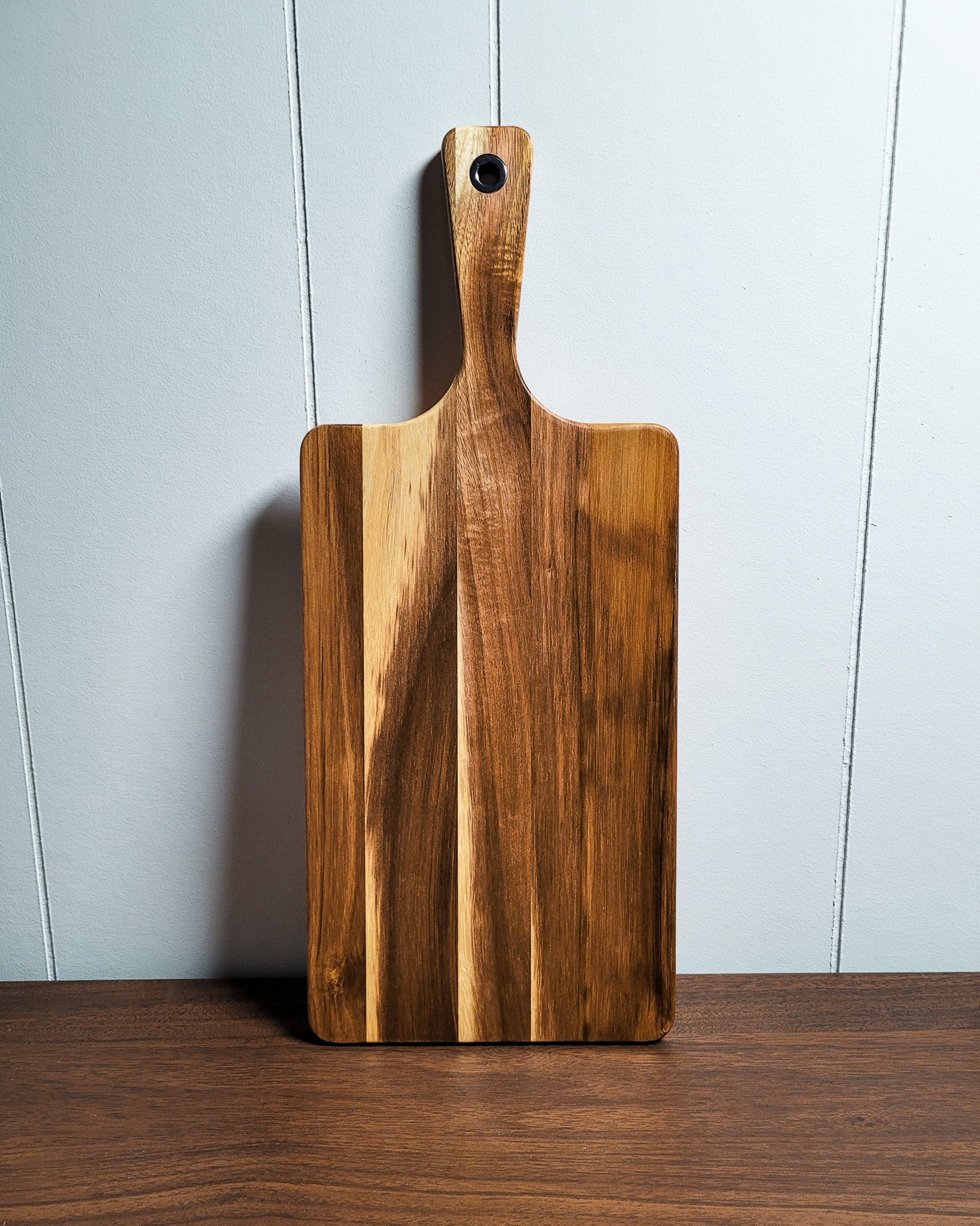 19x8in Acacia Wood Serving Paddle