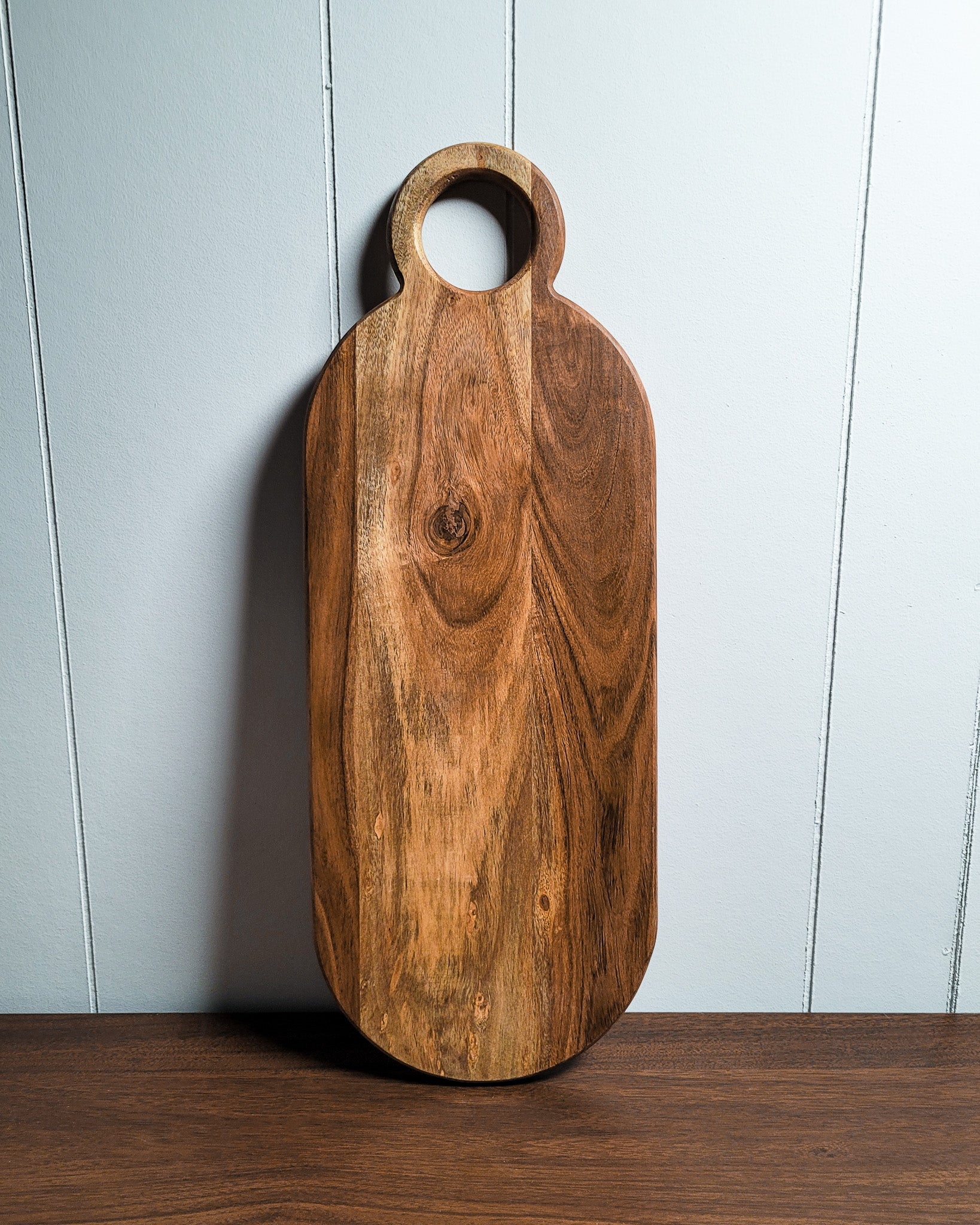 22x8in Wood Paddle Serving Board