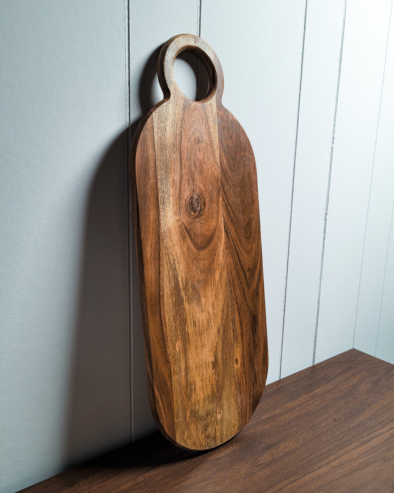 22x8in Wood Paddle Serving Board