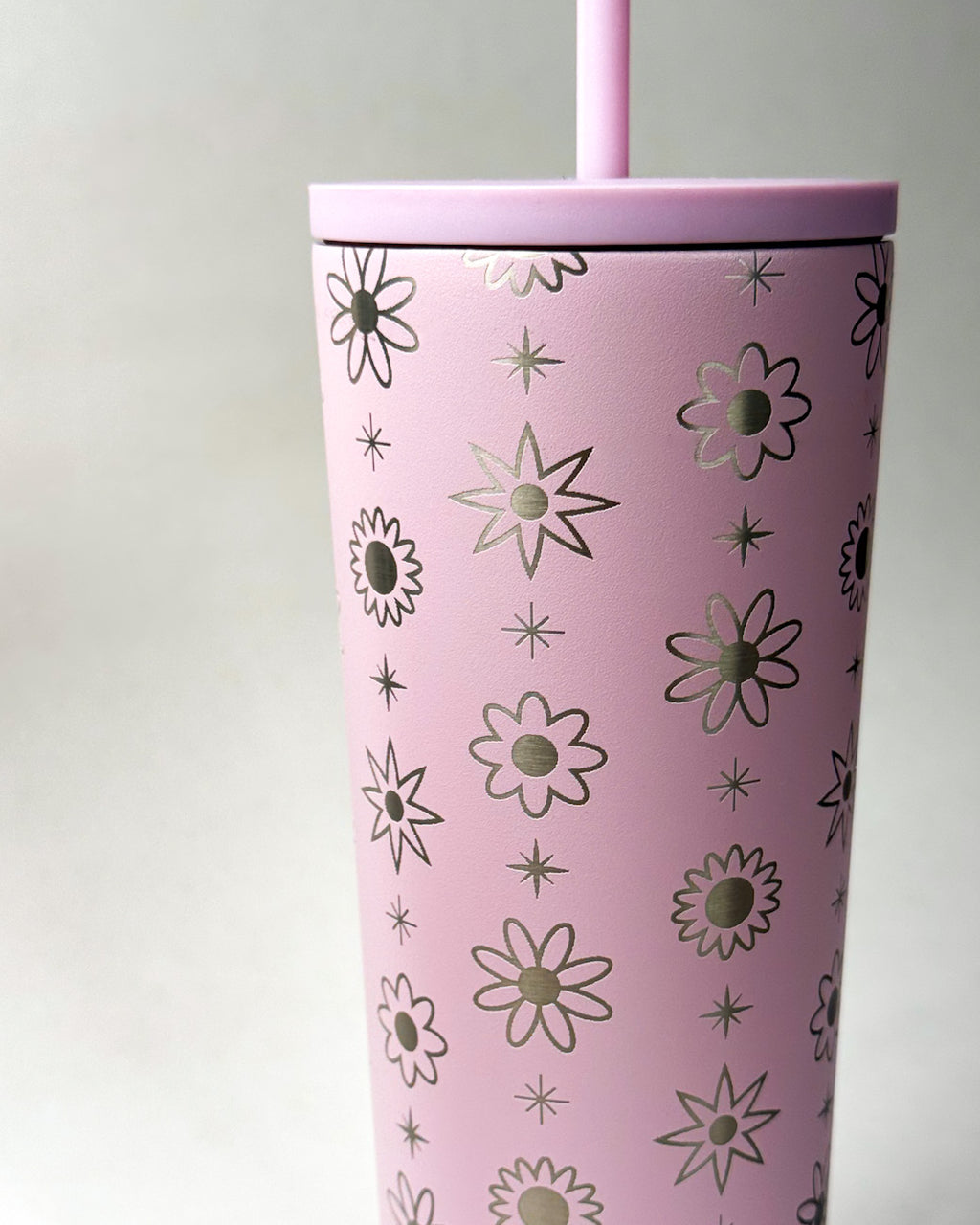 Flower Power Tumbler 24oz