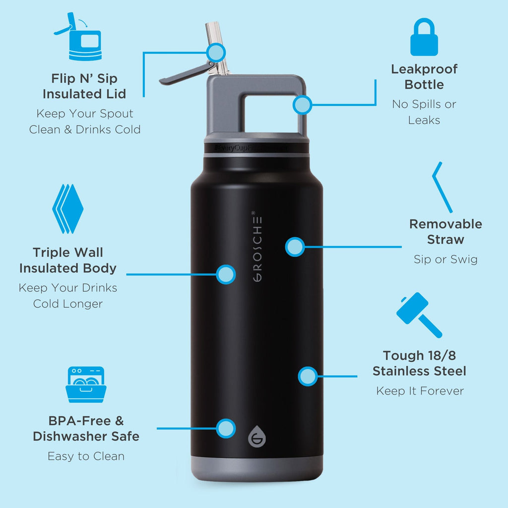 Alpine 40oz Water Bottle