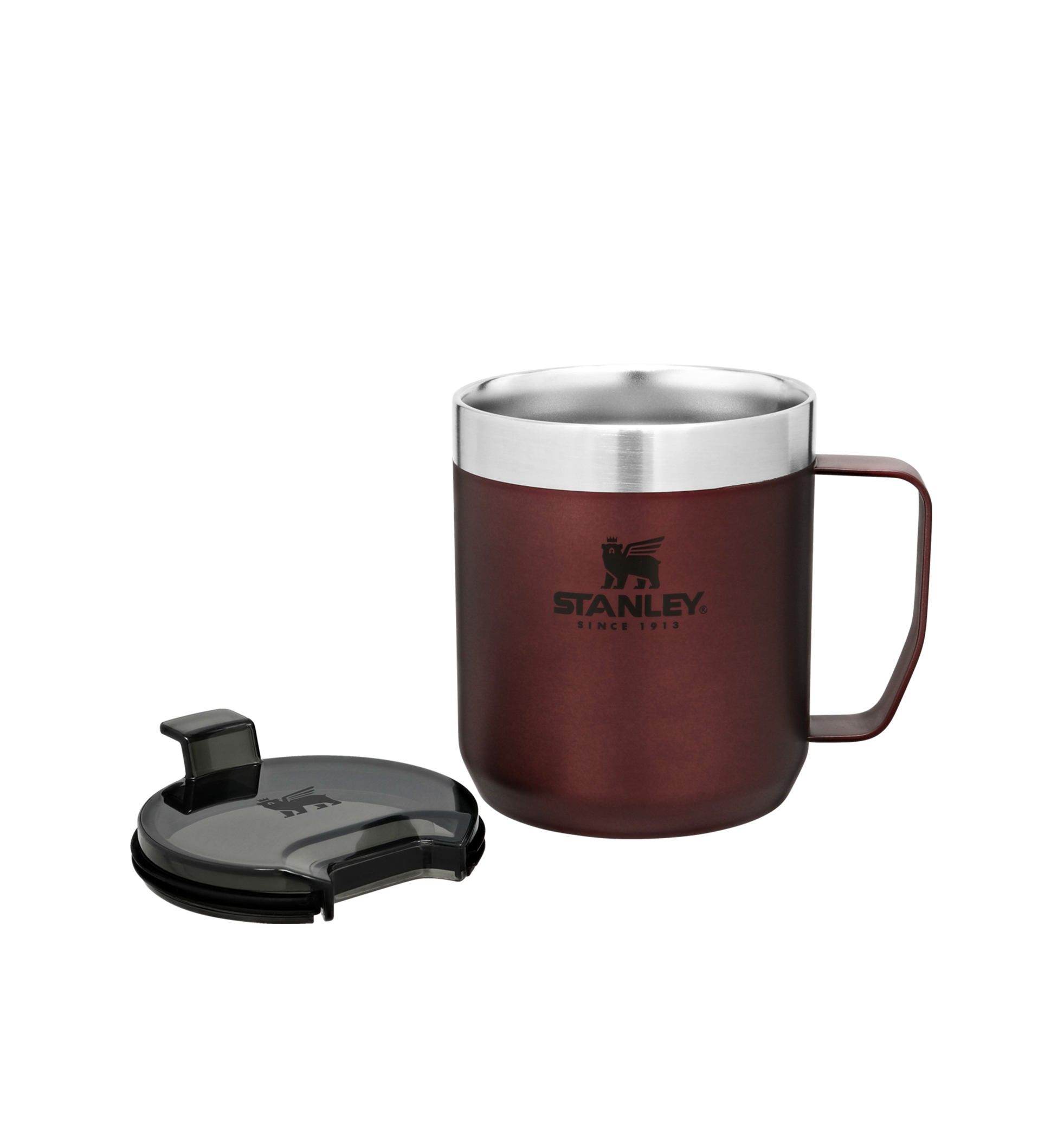 Camp Mug 12oz - Wine/Burgundy