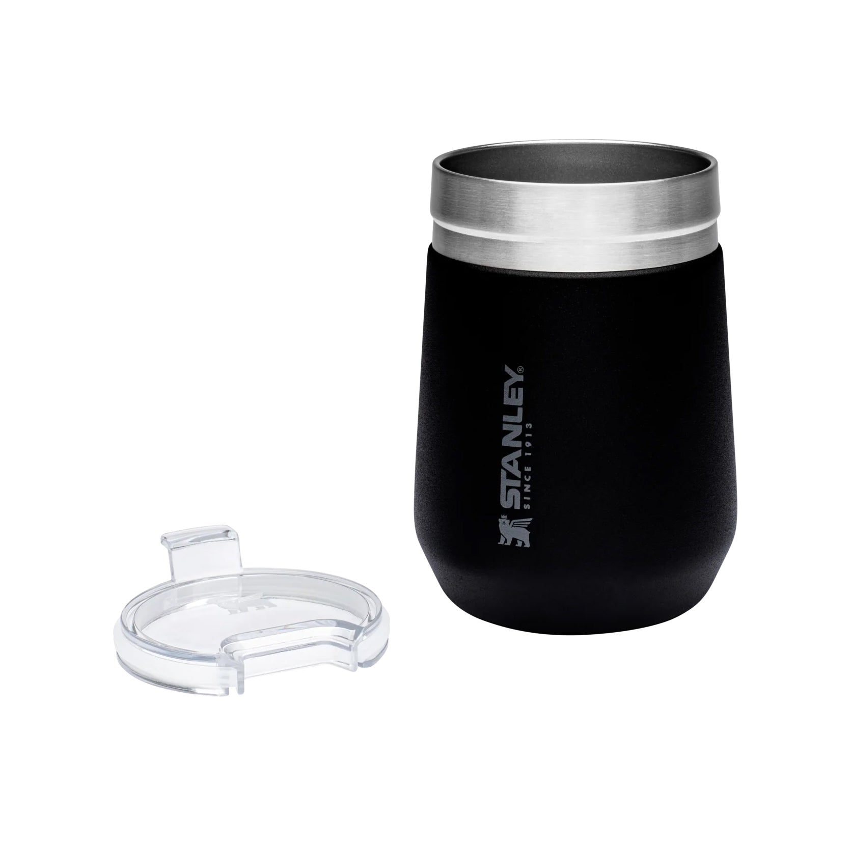 Wine Tumbler 10oz - Matte Black