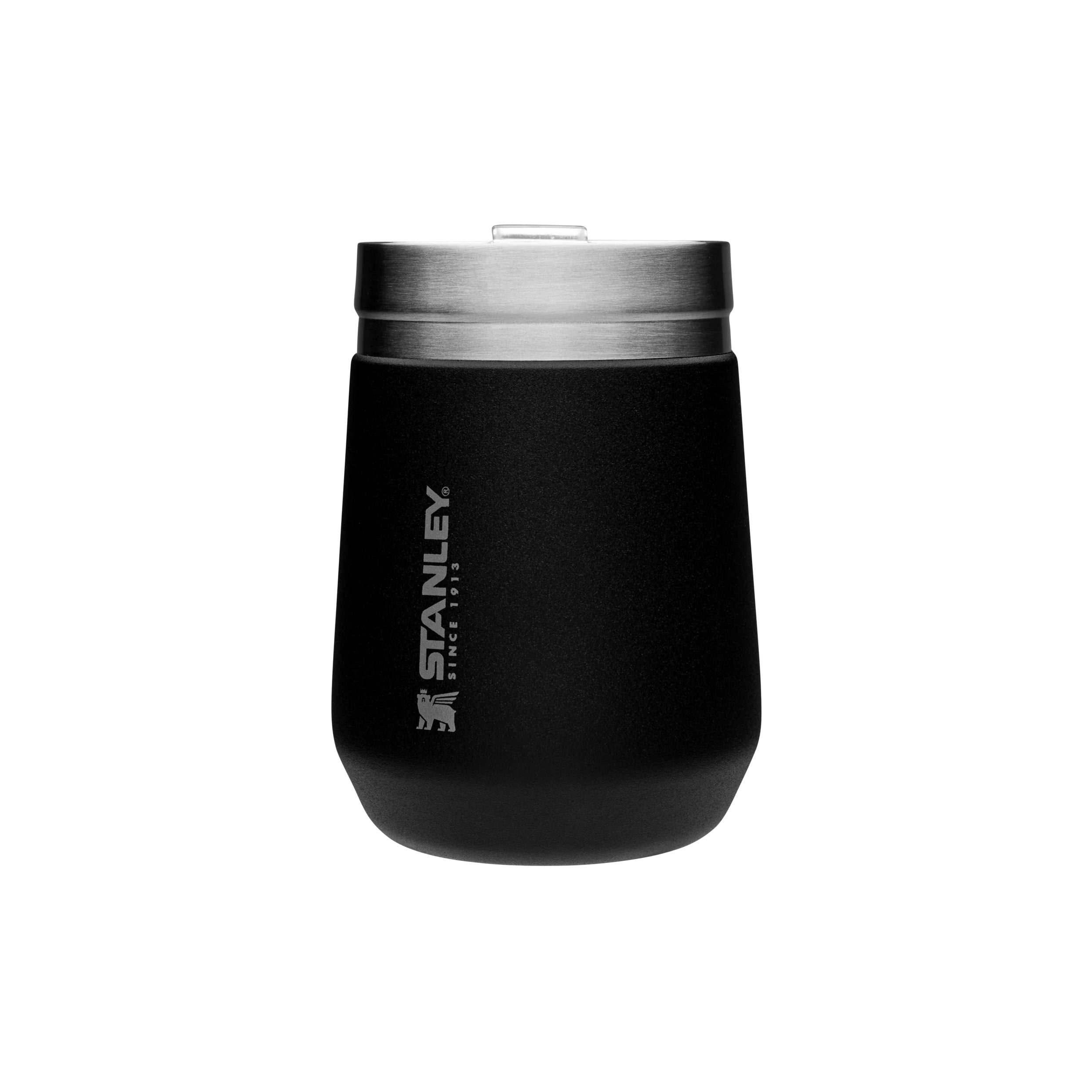 Wine Tumbler 10oz - Matte Black
