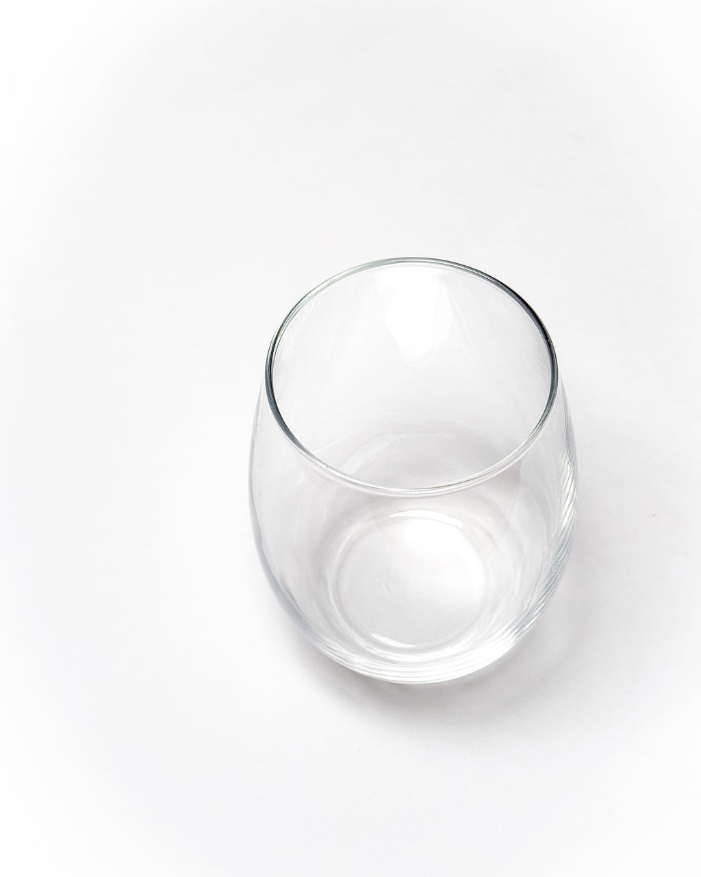 Stemless Wine Glass