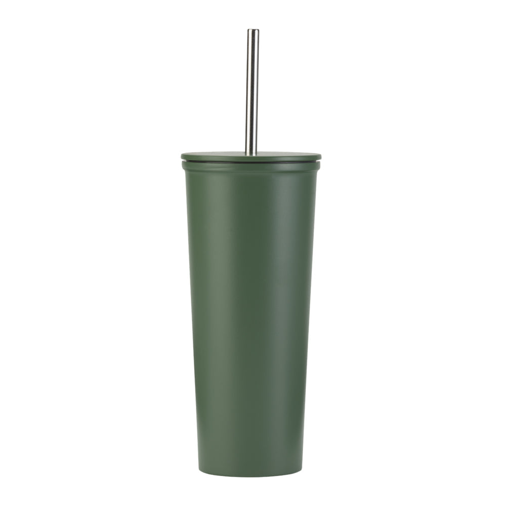 Straw Tumbler - Green