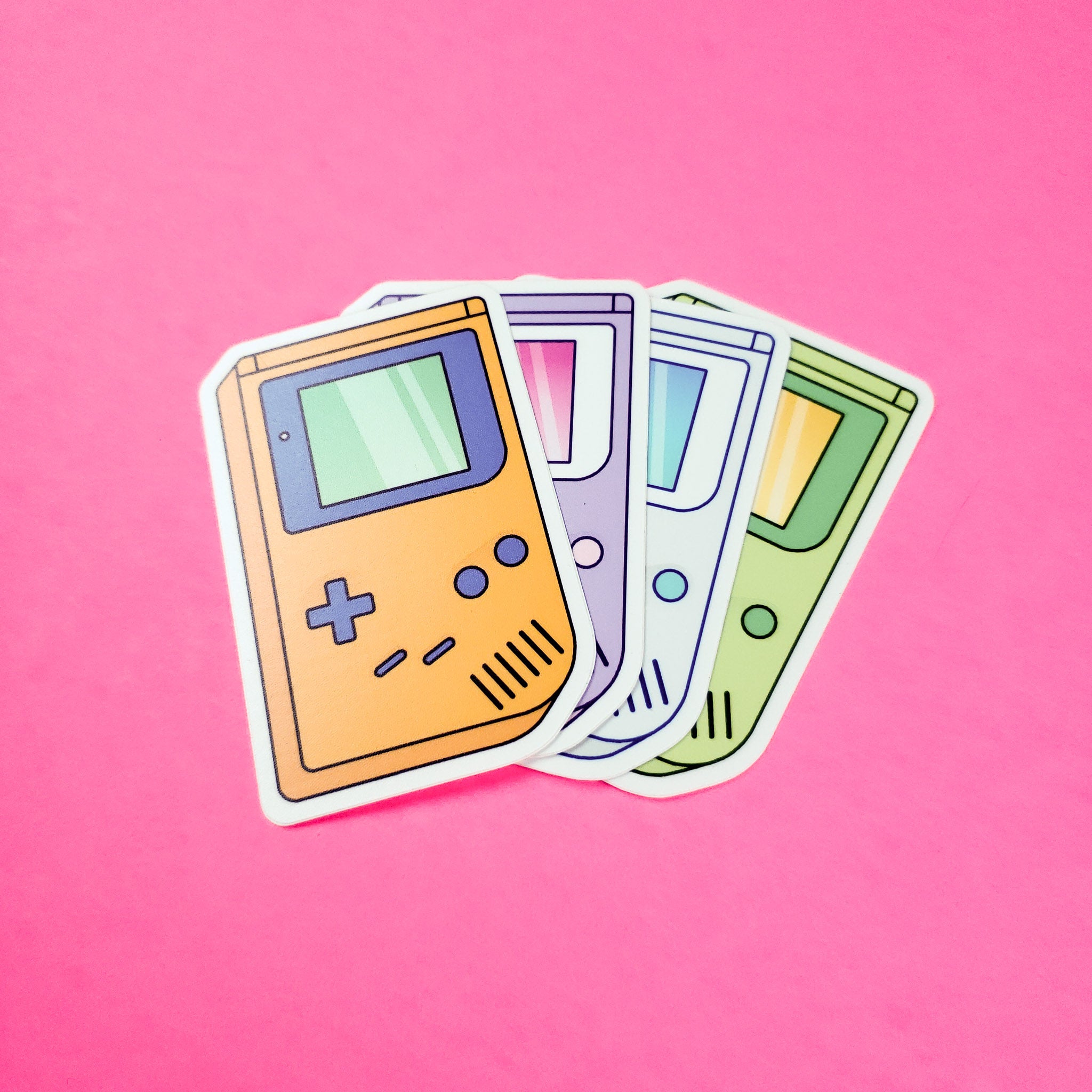 Classic Handheld Vinyl Sticker